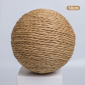 Interactive Pet Ball Toy <b>Cat</b> Claw Hand Wrapped Sword Rope Pet Supplies <b>Cat</b> Play Large Sisal Ball Toys <b>Cat</b> Claw Toy - Product Image 4