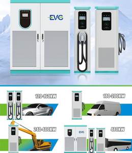 Chargeur rapide DC pour véhicules électriques, commercial, OCPP, à montage au sol, EVC <span class=keywords><strong>SuperA</strong></span> 360-480kW, système de refroidissement liquide, TYPE 2, extérieur, Chademo CCS2 - Product Image 2