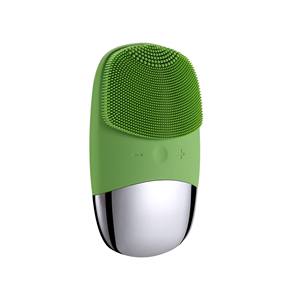 Brosse nettoyante faciale sonique en silicone rechargeable par USB, étanche, électrique, pour le visage et le corps, pour un nettoyage en profondeur des pores - Product Image 5