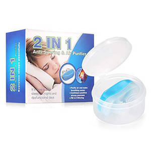 Daywons 2023 नई उन्नत 1 में 2 विरोधी खर्राटों निवारक और नींद डिवाइस नि: शुल्क खर्राटे चुंबकीय सिलिकॉन नाक वेंट क्लिप - Product Image 4