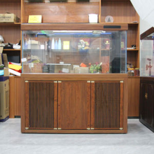 <span class=keywords><strong>ตู้</strong></span><span class=keywords><strong>ปลา</strong></span>แก้วทรงสี่เหลี่ยมทันสมัยหรูหราเป็นมิตรกับสิ่งแวดล้อมสำหรับห้องนั่งเล่น พร้อมปั๊มน้ำ 25 วัตต์ ทนทาน ทำความสะอาดง่าย สวยงาม - Product Image 1