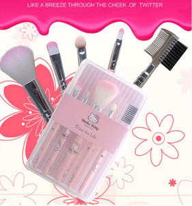 Outil de <span class=keywords><strong>maquillage</strong></span> <span class=keywords><strong>Hello</strong></span> <span class=keywords><strong>Kitty</strong></span>, ensemble de pinceaux de <span class=keywords><strong>maquillage</strong></span>, rose pour enfants, poignée mignonne <span class=keywords><strong>Hello</strong></span>, 5 pièces - Product Image 4