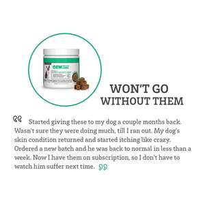 कुत्ते की त्वचा के लिए थोक कस्टम एलर्जी एंटी खुजली अनुपूरक नरम चबाने, ओमेगा 3 प्रोबायोटिक चबाने के साथ मौसमी एलर्जी आंत स्वास्थ्य - Product Image 2