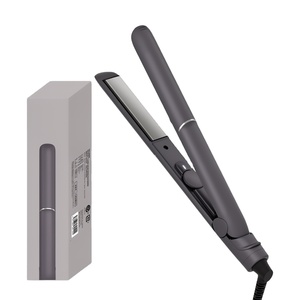 <span class=keywords><strong>SALONIA</strong></span> เครื่องหนีบผมตรงอลูมิเนียมเคลือบเงาไฟฟ้า 24 มม. สีเทา ปรับอุณหภูมิได้ รับประกัน 1 ปี [.co.jp พิเศษ] - Product Image 1