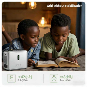 Centrale Électrique OEM/ODM pour Camping Extérieur, Batterie LiFePO4 150W 300W 500W 1000W 2400W 3000W, Générateur Solaire Sans Fil AC Type-C USB - Product Image 3