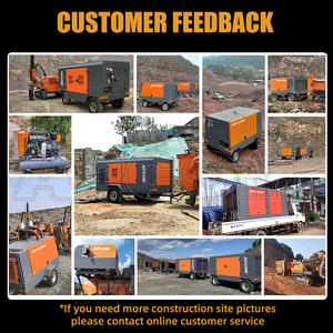 Heavy Duty Diesel Air Compressor 550-850cfm 12bar 15bar 17bar 18bar 22bar for <b>Sandblasting</b> & Drilling Jobs - Product Image 5