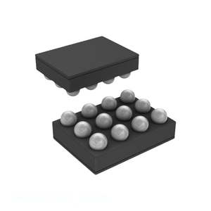 Composants Puce électronique 12 WFBGA DSBGA LM4985TMX/NOPB Original - Product Image 1