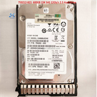 759212-B21 600gb 15kRPM 2.5英寸SAS-12G SC硬盘，适用于惠普G8 G9 G10