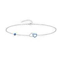Bracelet Cœur Entrelacé Entièrement Pavé de Zircons, Bijou Tendance pour Femme, Accessoire de Mode Quotidien pour Femme, Vente en Gros