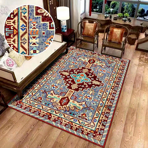 EiffelHome Tapis Grand Format Classique Européen en Imitation Cachemire, Antidérapant, Lavable, à Poils Courts, Ensemble de Tapis pour Salon Complet - Product Image 2