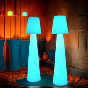 Lampe sur pied LED moderne et élégante, sans fil, avec changement de couleur à 16 couleurs, <span class=keywords><strong>colonne</strong></span> carrée, indice de protection IP65, pour Halloween et Noël - Product Image 4