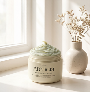 Crema Limpiadora Herbal Verde Arencia Coreana, 120g, Nutritiva e Hidratante para la Piel, Pasta Limpiadora Facial, Purificante de Poros Profundos - Product Image 1