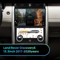 Layar Android untuk Land Rover Discovery Panel AC, Radio layar sentuh 5 2017 - 2020 13.3 inci dan kontrol AC
