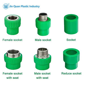 Factory Wholesale <strong>PPR</strong> Water Pipe Fittings High Pressure Plumbing Supply Smooth Surface Cast Technics Available 20mm 25mm 50mm PP - Product Image 3