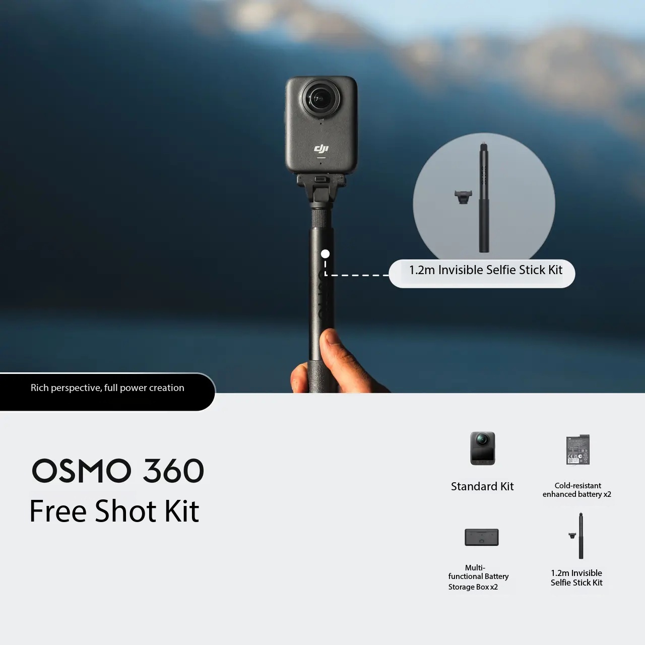 Kit de prise de vue 360° OSM0