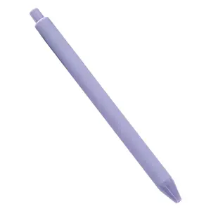 Promotional Pen Hot Selling Advertising School Gift Ball Pen Custom Logo Click Pen Macaron Multi-color Plastic Ballpoint Pen