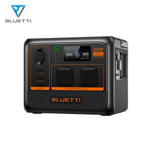 <span class=keywords><strong>Bluetti</strong></span> AC60P Todo en uno Batería de litio portátil Estación de energía portátil 600W con panel solar - Product Image 2