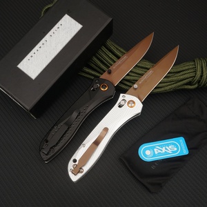 Cuchillo plegable BM710 al por mayor, mini, de acero D2, para rescate de emergencia, ultra afilado, de bolsillo, con multiherramienta. - Product Image 3