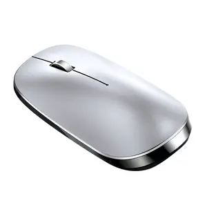 Ergonomic Portable Slim Mouse Silent 2.4G Wireless Rechargeable Mute Mouse Dual Mode Computer Mouse