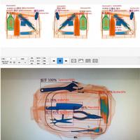 Escáner de equipaje 3D, máquina de rayos X de seguridad aeroportuaria, Detector de maletas de equipaje TSA, equipo de inspección de detección de carga