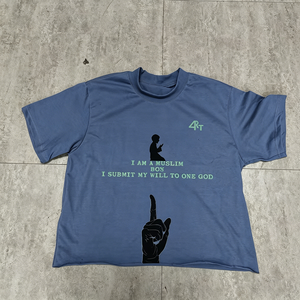 Camiseta de Hombre 100% Algodón Personalizada de Fábrica, Buena Calidad, Opciones de Diseño de Impresión, Cuello Redondo, 220 Gramos, Tinte Liso, Corte Alto - Product Image 1