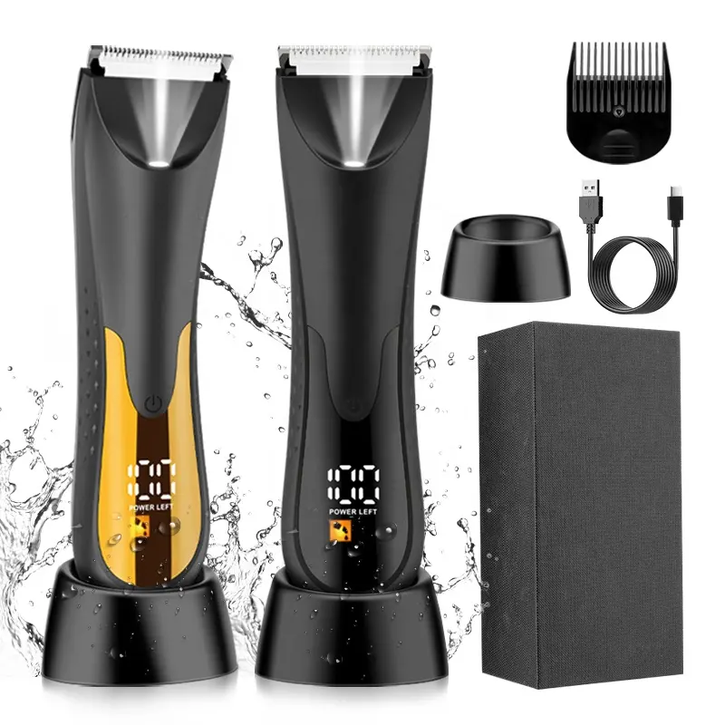 Resuxi 811 painless face shaver bikini groin hair trimmer groin shaver for sensitive area ball trimmer body hair trimmer for men