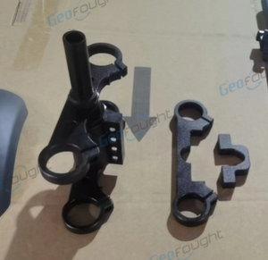 10 Inch 11Inch E Scooter Front Shock Fixed Plate Replacement Electric Scooter <b>Frame</b> Parts for Boyueda Yume Geofought Quickwheel - Product Image 5