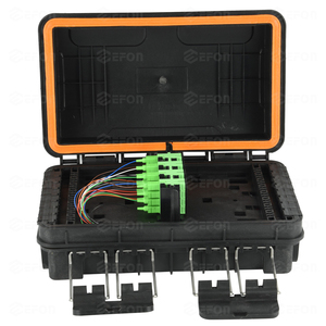 Boîtier de raccordement optique en ligne 16 cœurs avec répartiteur 1x8 pour FTTH FTTX - Product Image 6