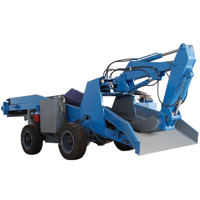 Small Scale Mining Machinery Mucking Loader ZWY-60 22kw Motor Engine Scraper/Belt Conveying for Gold Mining Exploration