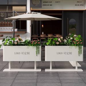 Mobilier d'extérieur personnalisé Original Head Factory Boîte à fleurs pour café et thé au lait pour bar et clôture <span class=keywords><strong>de</strong></span> séparation - Product Image 2