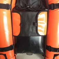 Bateau ponton gonflable portable pour la plongée de pêche | Quai flottant pliable avec sac de rangement | Équipement d'eau extérieur