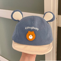 Casquette en caoutchouc avec Logo brodé personnalisé, mignon, plusieurs couleurs, casquettes de sport pour bébé personnalisées