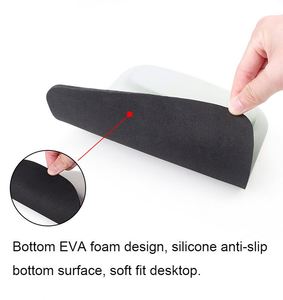 Factory Wholesale EVA Soft Comfortable Ultra-thin Wrist Protection <b>Custom</b> Logo <b>Mouse</b> <b>Pad</b> for Office Laptops - Product Image 4