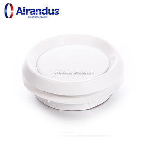 NUEVO Difusor de Aire para Sistemas HVACR VP Top Vente, Rejilla de Ventilación Redonda para Techo, <span class=keywords><strong>V</strong></span>álvula de Aire de Plástico para Aire Acondicionado - Product Image 2