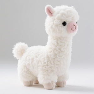Đồ chơi nhồi bông Alpaca thiết kế tùy chỉnh, đồ chơi nhồi bông thú bông trang trí nhà cửa - Product Image 3