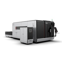 Derek — machine de découpe laser de fibre, 2000w, grande vitesse, avec tour