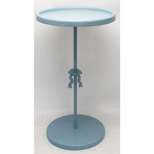 Grossista Custom di alta qualità moderno stile nordico in <span class=keywords><strong>legno</strong></span> <span class=keywords><strong>e</strong></span> <span class=keywords><strong>metallo</strong></span> divano rotondo lato tavolino da caffè per la camera da letto soggiorno - Product Image 6