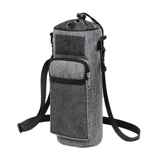 Sac bandoulière étanche pour homme avec support de téléphone, sacoche isotherme pour bouteille d'eau chaude avec sangle, sacoche bandoulière pour smartphone - Product Image 1