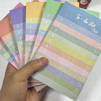 Bloc de Notas Autoadhesivas para Actas de Reuniones, Planificador Diario, Notas Adhesivas Multicolores, Paquete para Regalo