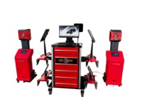 Équipement d'alignement de roues 3D Huandyn HD-W200 pour camions/bus/remorques, alignement des pneus, outil de garage portable 250W, garantie de 12 mois, 8MP HD