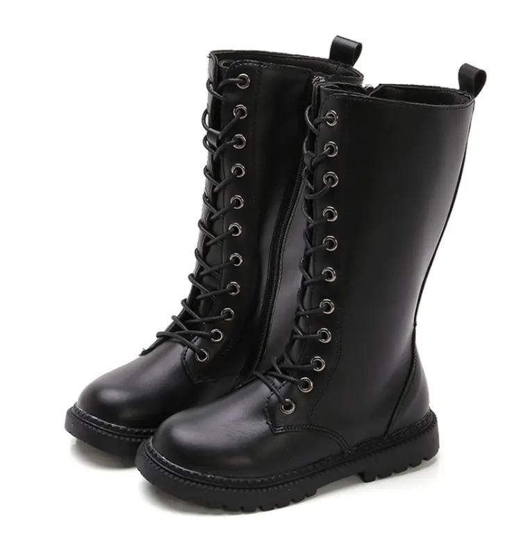 New style popular breathable light non - slip wear resistant kid fashion martin boots