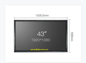Écran tactile mural de PC TV de 43 pouces, 10 points, cadre ouvert, tout-en-un, OEM, ODM EXW, vente d'usine - Product Image 6