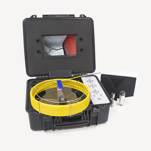 Lentille rotative à 360 ° Caméra d'inspection de tuyau endoscope industriel <span class=keywords><strong>HD</strong></span> avec tige de poussée pour DN 20-400mm - Product Image 4
