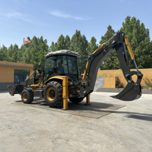 Retroexcavadora cargadora de ruedas china, tractor 4x4 Con y con motor yunnei, 8 toneladas, 9 toneladas, 7 toneladas - Product Image 3