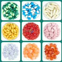 Spiruline softgel Complément alimentaire 500mg Vitamine naturelle Sélénium Chlorella spiruline softgels