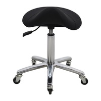 Chaise de selle médicale, tabouret réglable pivotant, chaise de formation pour laboratoire dentaire, pour hôpital et usage de bureau
