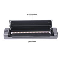 Nouvelle Mini Machine de transfert de tatouage permanent en acier inoxydable transfrontalière imprimante thermique copieur de papier DMTATTOO TA020 boîte de couleur