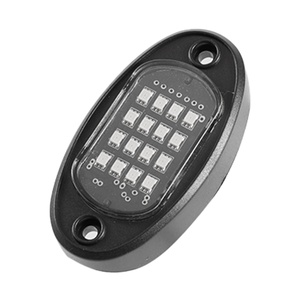APP Control RGB Rock Lights 12V Multi Color Underglow <span class=keywords><strong>4x4</strong></span> Off Road Rock Light Kit RGB para camión SUV ATV barco motocicletas - Product Image 4
