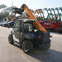 Nouvelle Chargeuse sur pneus télescopique diesel Jiubang, capacité 2,5t, hauteur de levage 6m, moteur Yunnei 55kW, transmission 4x4, garantie 1 an