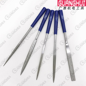 Juego de 5 limas surtidas Feiyue Diamond de dientes medianos de aleación para dar forma a metal y madera - Product Image 5